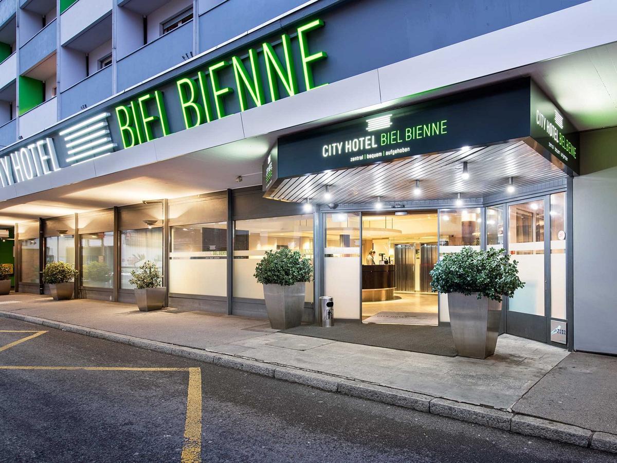 City Hotel Biel Bienne Free Parking Exterior photo